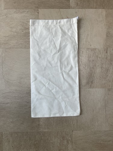 While gucci drawstring dust - while,