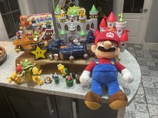Super Mario Deluxe Castle,Airship,floating Island,fire Breathing Bowser +Extras