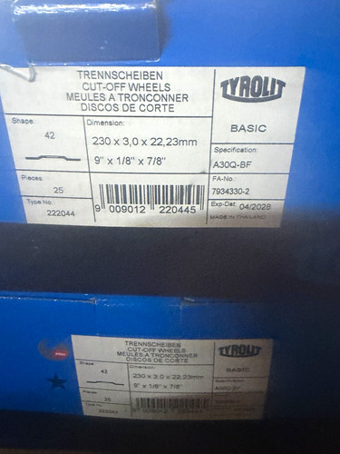 Tyrolit basic cutting discs - tyrolit,