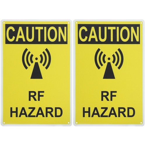 Radio frequency wall warning - frequency,