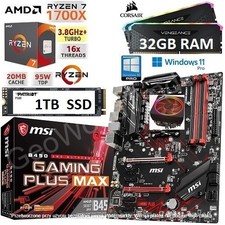 AMD Ryzen 7 1700X + 32GB RGB