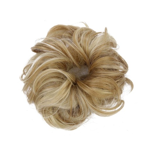 Ponytail scrunchie fake hair - scrunchie,