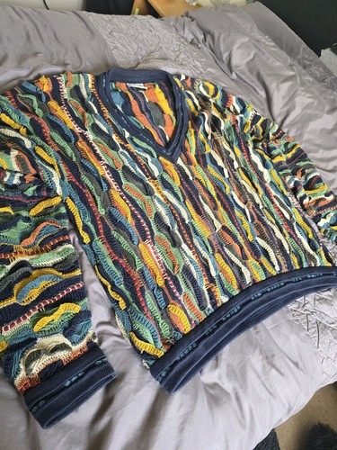 Coogi men sweater - men's, xl