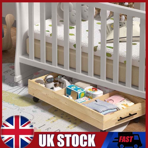 Underbed storage drawer wood - underbed,