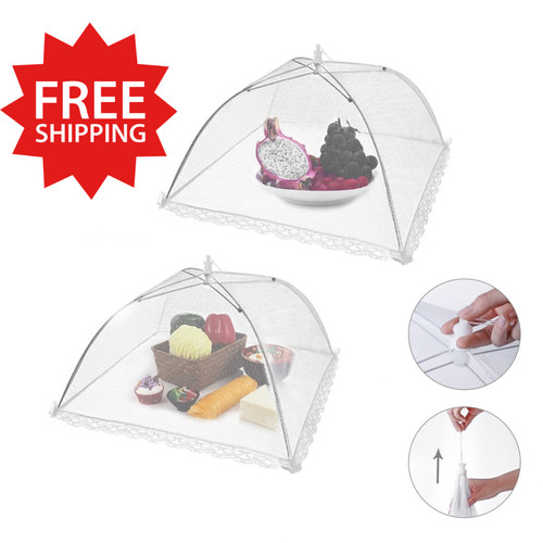 Foldable mesh food cover anti - mesh,