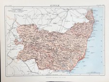 19th Century Maps of the Counties of England - choose County from dropdown menu.