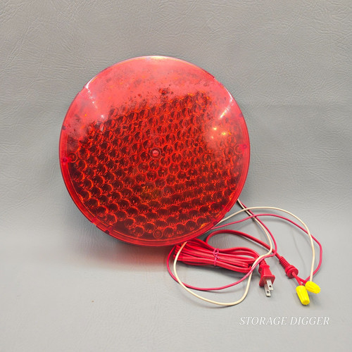 Vtg ecolux inc red led - red,