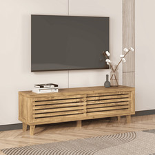 Luna TV Stand Televsion Cabinet Media Entertainment Unit 2 Doors Modern Design