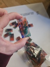 Multi Coloured Resin Dominoes