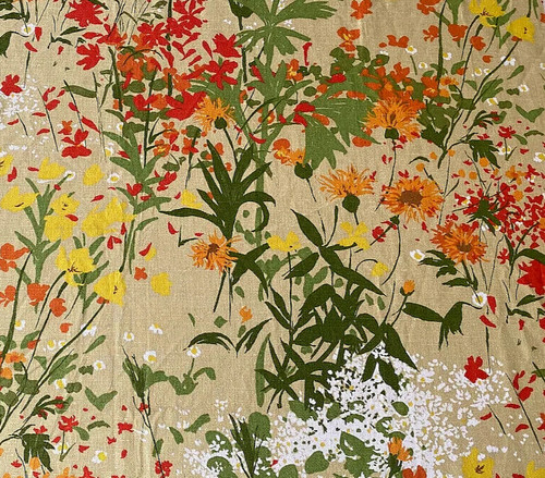 Vintage70s english meadow - english,