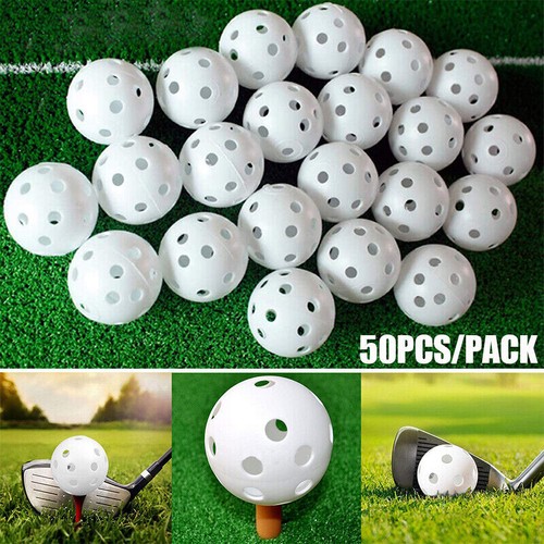 50pcs plastic golf balls - plastic,