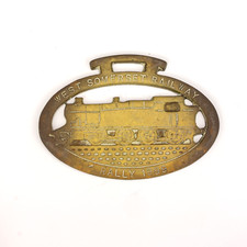 West Somerset Railway Rally 1999 - Steam Engine Themed Horse Brass Plaque Badge