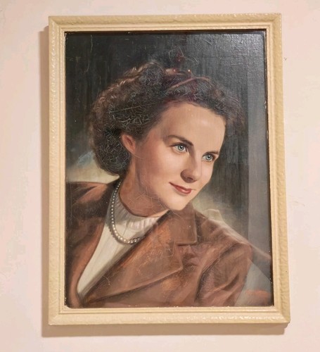 Vintage 1948 original oil - vintage,