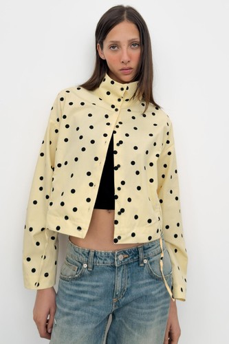 Zara polka dot - zara, jacket