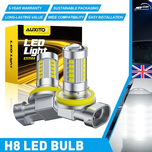 2pcs auxito h11 h16 led - h11/h8/h16(jp),