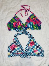 2 X Halter Ties Floral