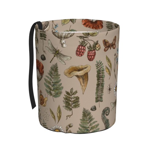 Car trash bag vintage - car, mushroom