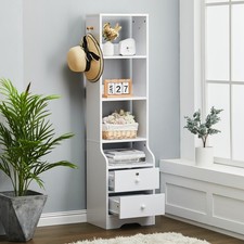 Wooden Tall 2 Drawers