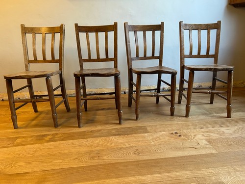 Vintage hardwood chapel - , chairs