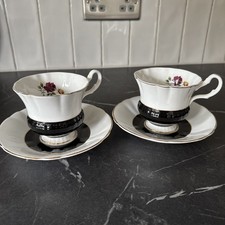 Dresden Bone China - Cups And Saucers