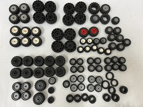 Lego vehicle various wheels - lego,