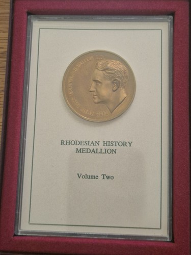 Rhodesia history medal - rhodesia,