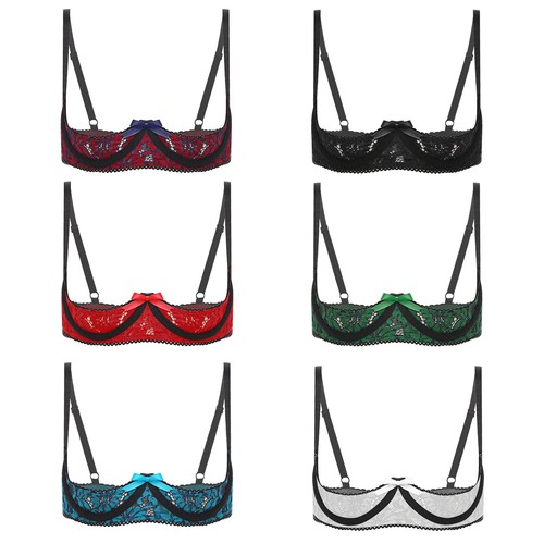 Womens floral lace push - floral, push-up
