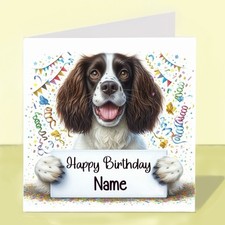 Personalised Springer Spaniel