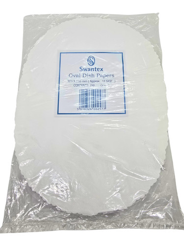 Pack 250 swantex white oval - swantex,