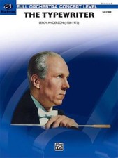 The Typewriter Full Orchestra Conductor Score & Parts By Leroy Anderson Light_Co