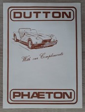 Dutton Phaeton Brochure 1979
