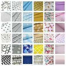 BIG FAT QUARTER 50x80cm 100% COTTON FABRIC, CRAFT, SEWING , Face Mask Fabric
