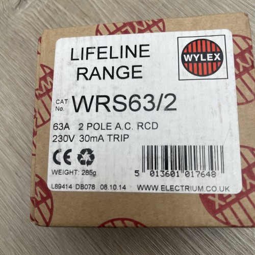 Wylex amp rcd - 63,