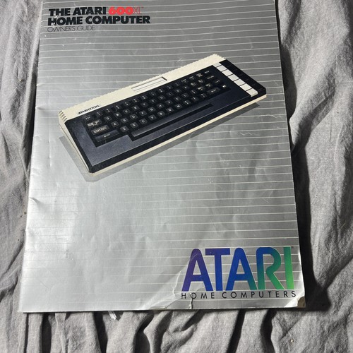 Atari computer 600xl owner - 600xl, owner's