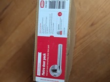 Union Metro PRIVACY Door Pack Dual Finish Handles 3in Hinges Latch ext2000-PRI