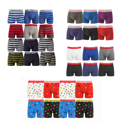 Mens boxer shorts pack - mens, 3