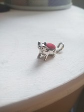 Solid Silver Miniature Cat