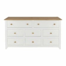 White Pine Wide Chest of 8