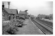 bb0384 - Blairadam Railway Station , Scotland in 1961 - print 6x4