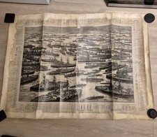 ANTIQUE Naval Illustration -