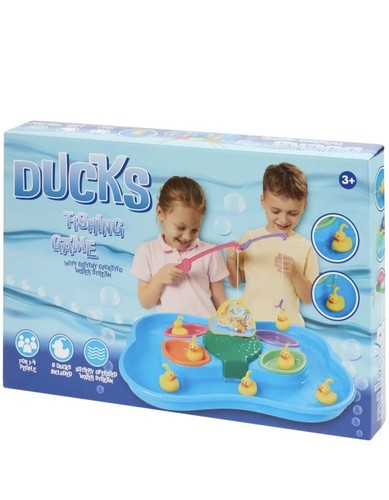 Ducks fishing game with - fishing,