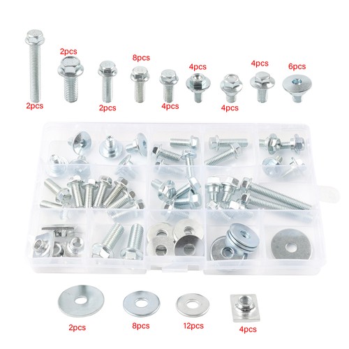 62pc body bolt - 62pc, kit