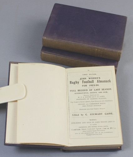John wisden rugby football - wisden,