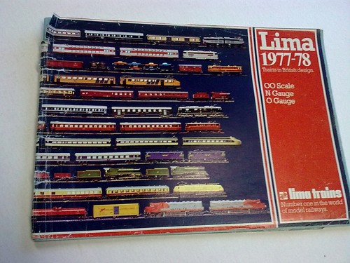 Lima catalogue 1977 trains - catalogue, 1977-78