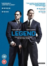 Legend DVD (2016) Tom Hardy