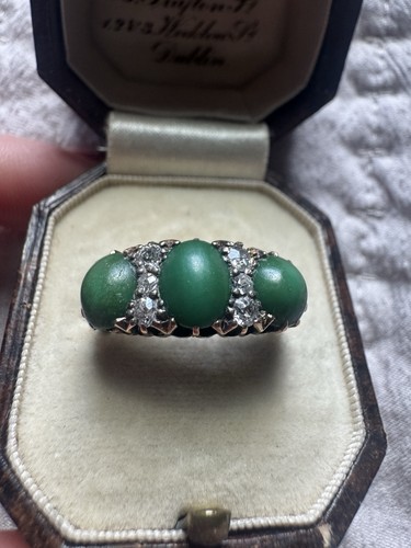 Antique 18k turquoise - 18k,