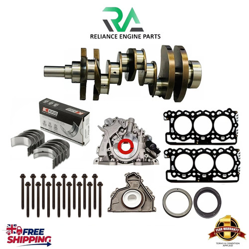 Jaguar crankshaft with engine - jaguar,