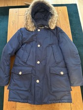 Woolwich Arctic Parka - detachable Coyote fur hood collar - medium men’s - used