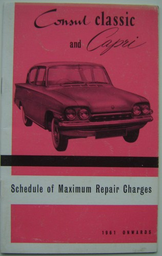 Ford consul classic and capri - ford,