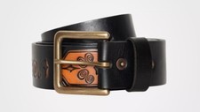 Stussy Levi’s  Embossed Leather Belt Large / XL In Hand
